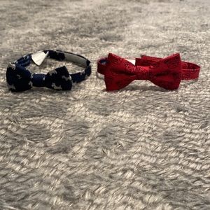Janie & Jack Velcro Bow Tie Dogs 0-24MTHS/ One Size